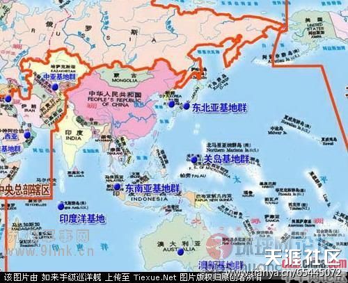 美国全球军事基地 美国全球军事基地