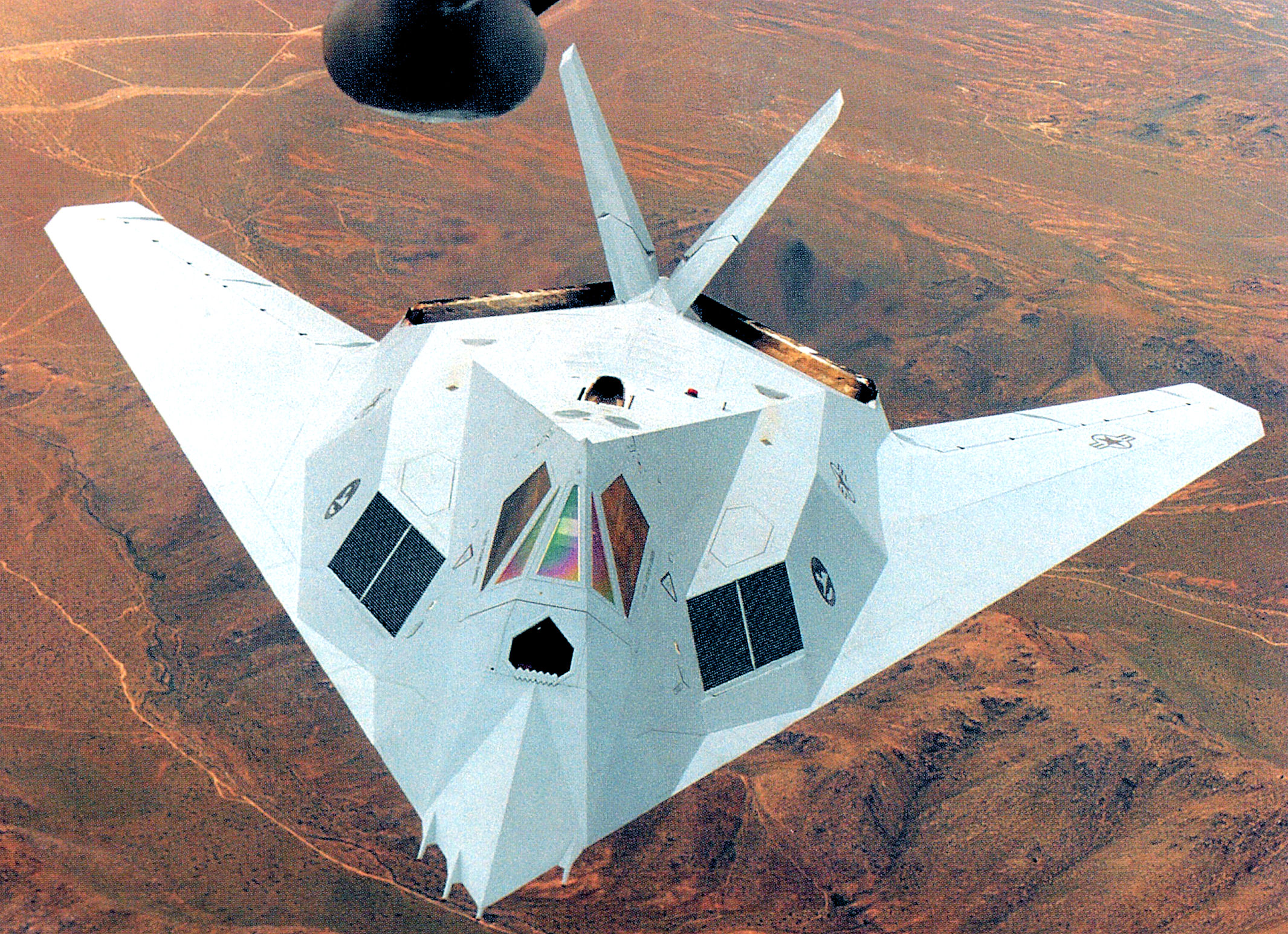 洛克希德F-117A夜鹰79-7082实验灰色图案 洛克希德F-117A夜鹰79-7082实验灰色图案