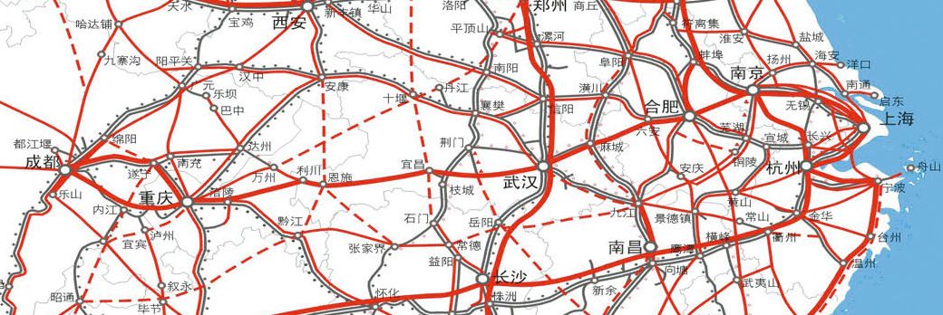 中国高速铁路网