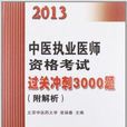 中医执业医师资格考试过关冲刺3000题