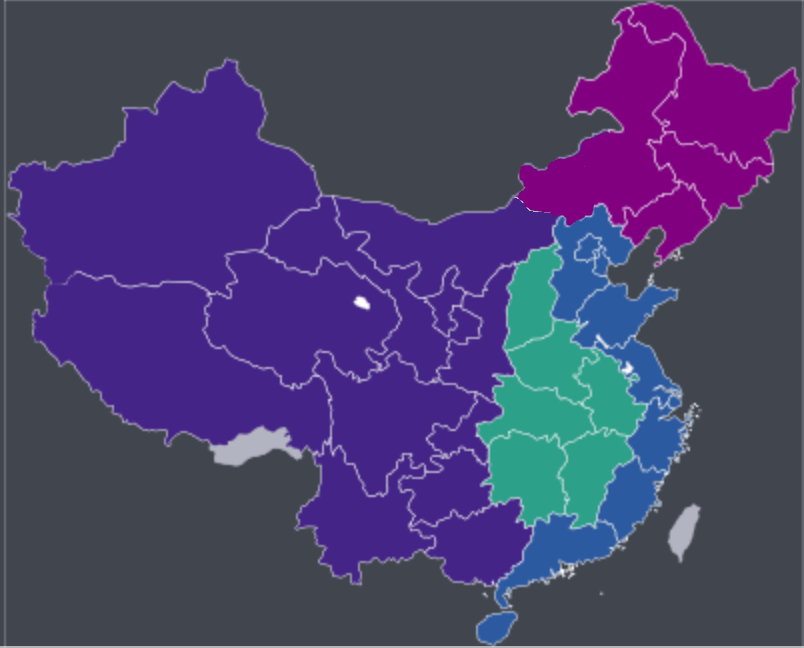 中国地理区划 中国地理区划