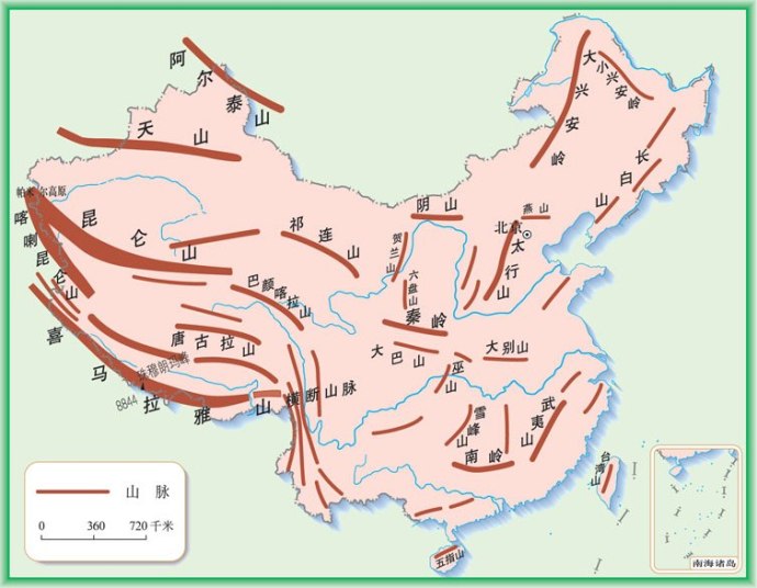 中国山脉