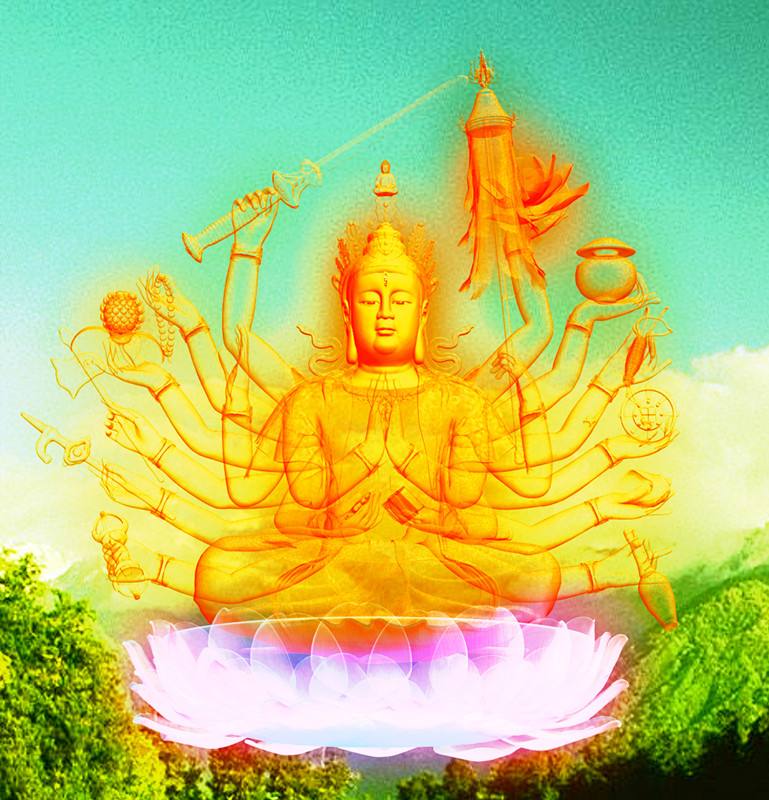七俱胝佛母尊 七俱胝佛母尊