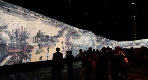 中国国家馆大型多媒体《清明上河图》 中国国家馆大型多媒体《清明上河图》