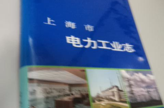 上海电力工业志