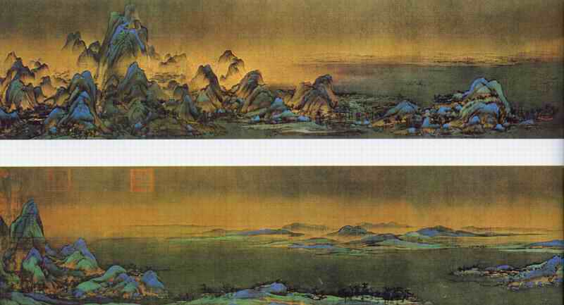 北宋·王希孟《千里江山图》 北宋·王希孟《千里江山图》