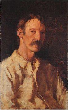 Girolamo Nerli所绘的史蒂文森