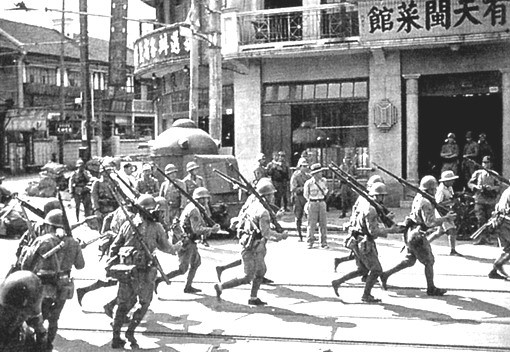 1937年8月13日,日军入侵上海 1937年8月13日,日军入侵上海