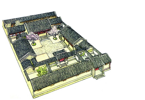 北京四合院图 北京四合院图