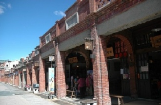 三峡老街引人怀古的长排砖造街屋 三峡老街引人怀古的长排砖造街屋
