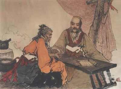 扁鹊切脉图 扁鹊切脉图