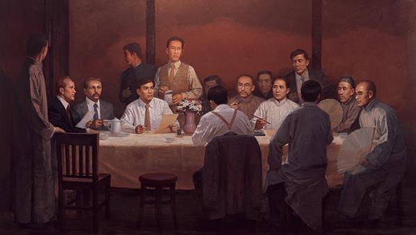 《曙光——中国共产党成立(上海)》 石奇人 《曙光——中国共产党成立(上海)》 石奇人
