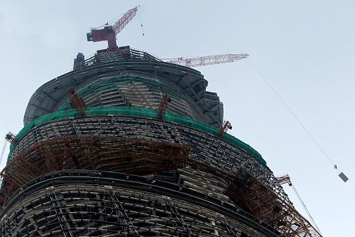 建造中心大厦是中国建筑实力的高度体现 建造中心大厦是中国建筑实力的高度体现