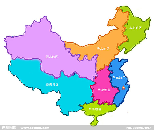 中国区域