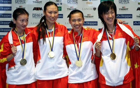 中国女子重剑队 中国女子重剑队