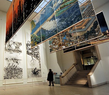 中国大学生艺术作品展